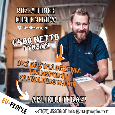 PRACA NA MAGAZYNIE PACZEK