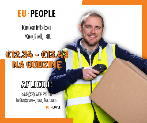 PRACA NA MAGAZYNIE W VEGHEL