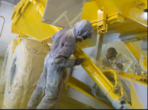 Malarz przemysłowy-piaskarz