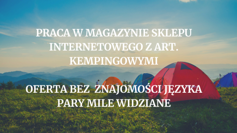 Praca w magazynie sklepu internetowego- pary mile widziane