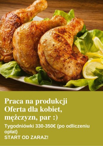 Praca na produkcji- świetne warunki! PARY/ GRUPY start od zaraz!